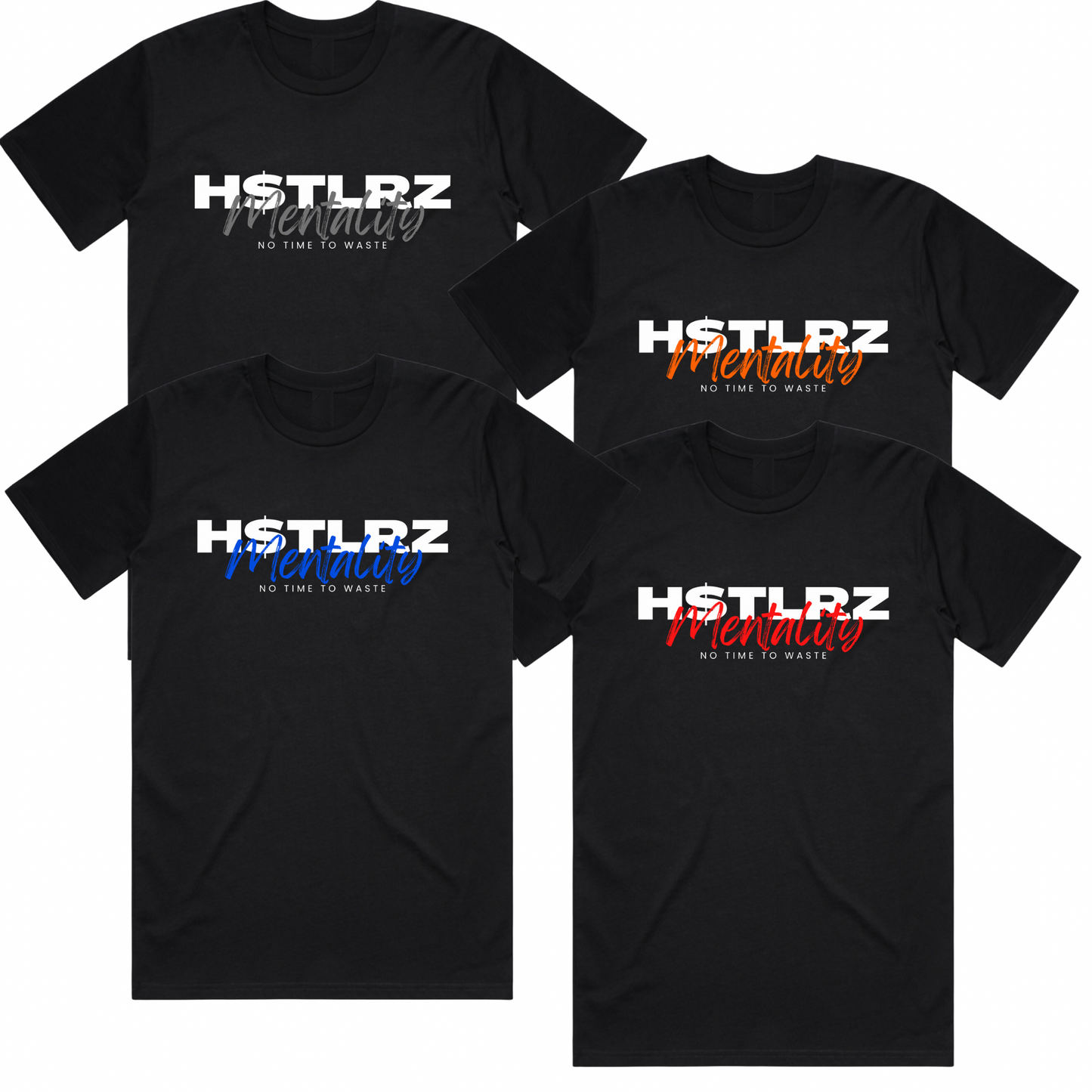 H$TLRZ TEE - BLK