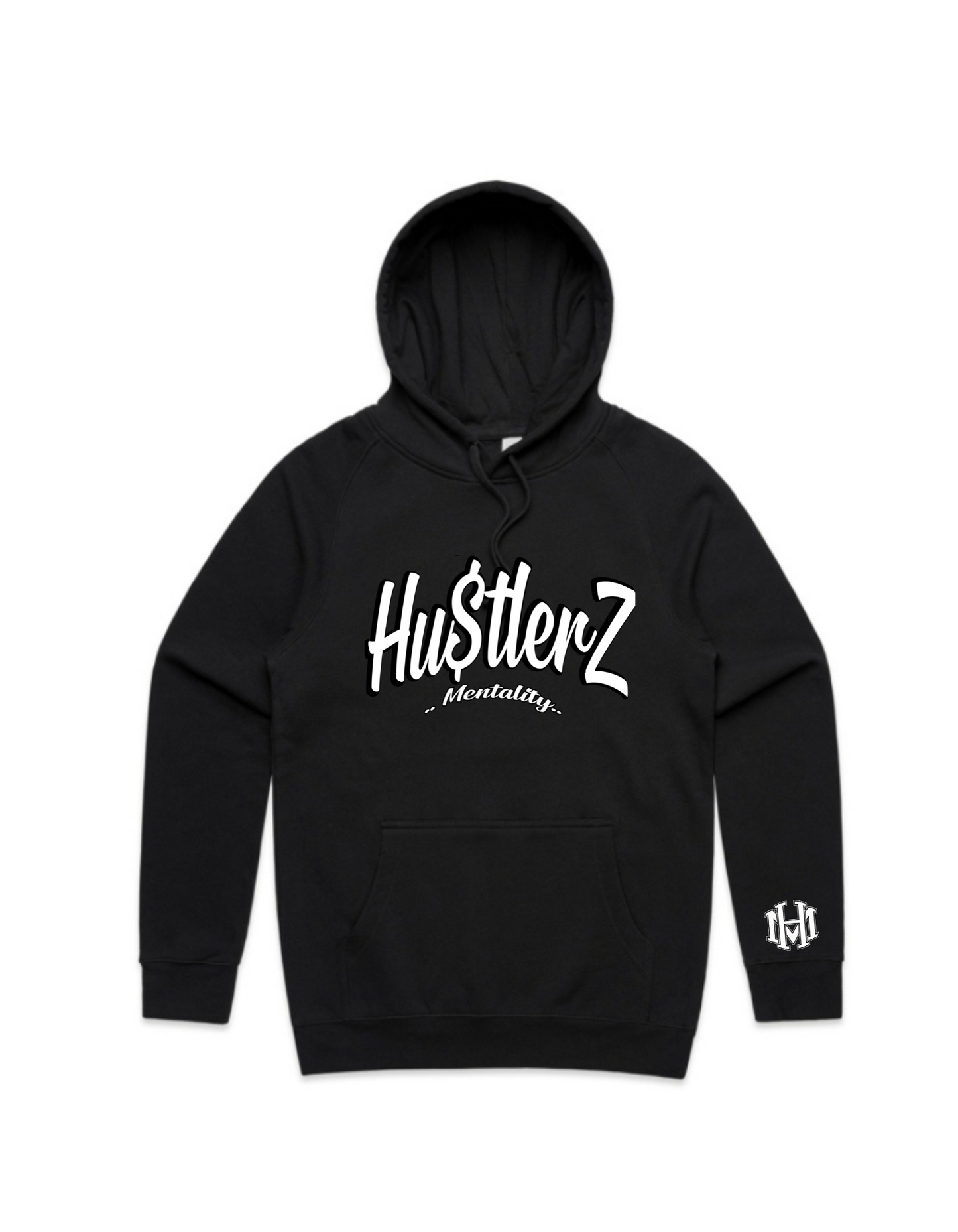 Black/white Hustlers Signtra Hood